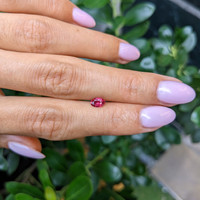 0.50 Ct. Ruby from Thailand Life Style