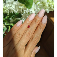 0.47 Ct. Ruby from Mozambique Life Style