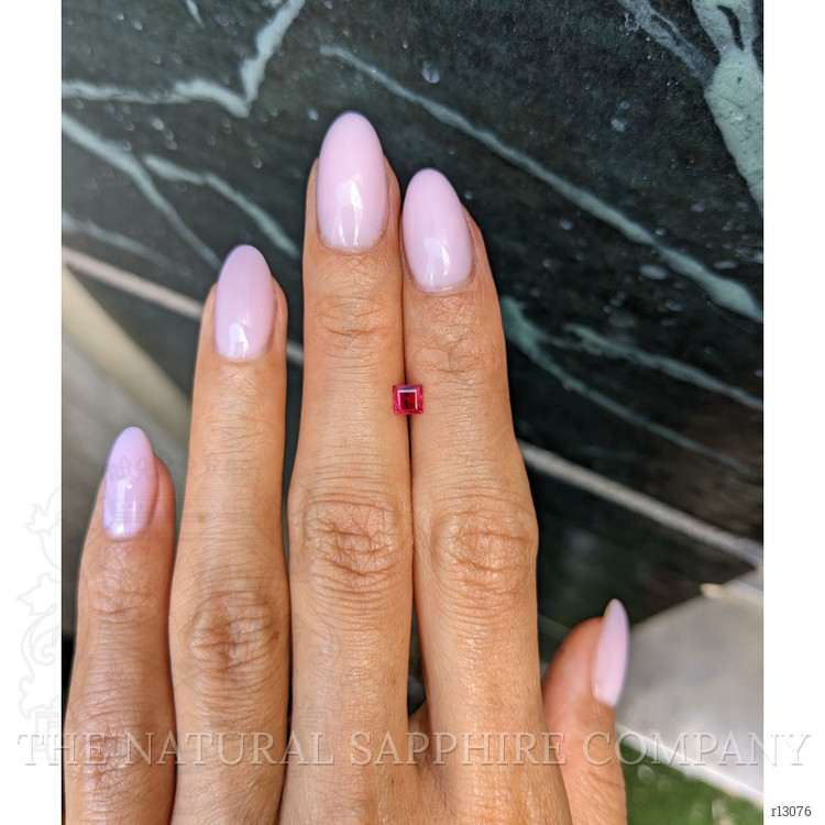 0.37 Ct. Pinkish Red Ruby from Mozambique