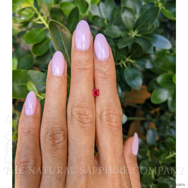 0.37 Ct. Pinkish Red Ruby from Mozambique