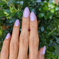 0.40 Ct. Ruby from Madagascar Life Style
