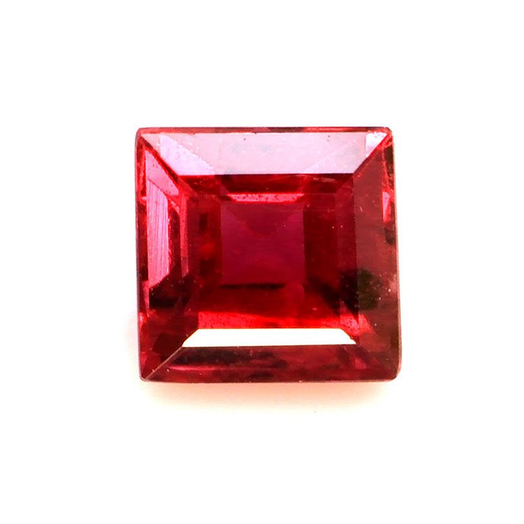Loose Ruby - Princess 0.35 Ct. - #R13082 | The Natural Ruby Company