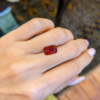 3.16 Ct. Ruby from Mozambique Life Style