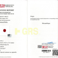 5.04 Ct. Ruby from Mozambique Scan Report
