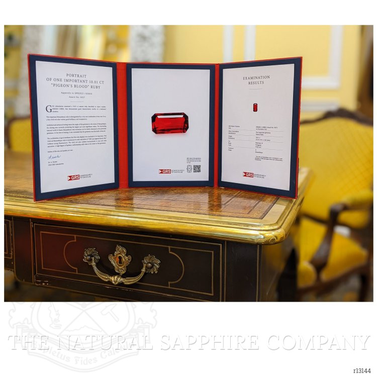 10.01 Ct. Ruby from Mozambique