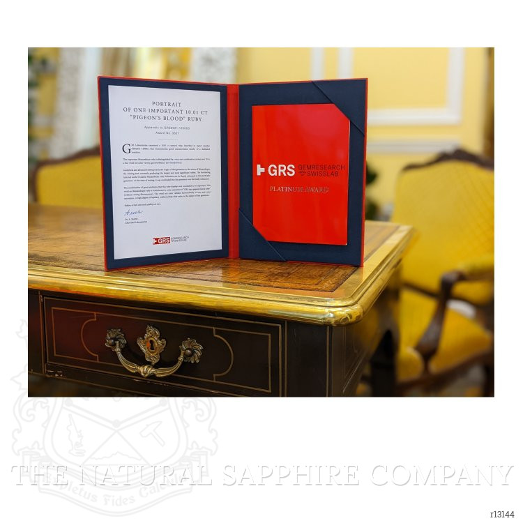 10.01 Ct. Ruby from Mozambique