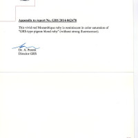 3.07 Ct. Ruby from Mozambique Scan Report