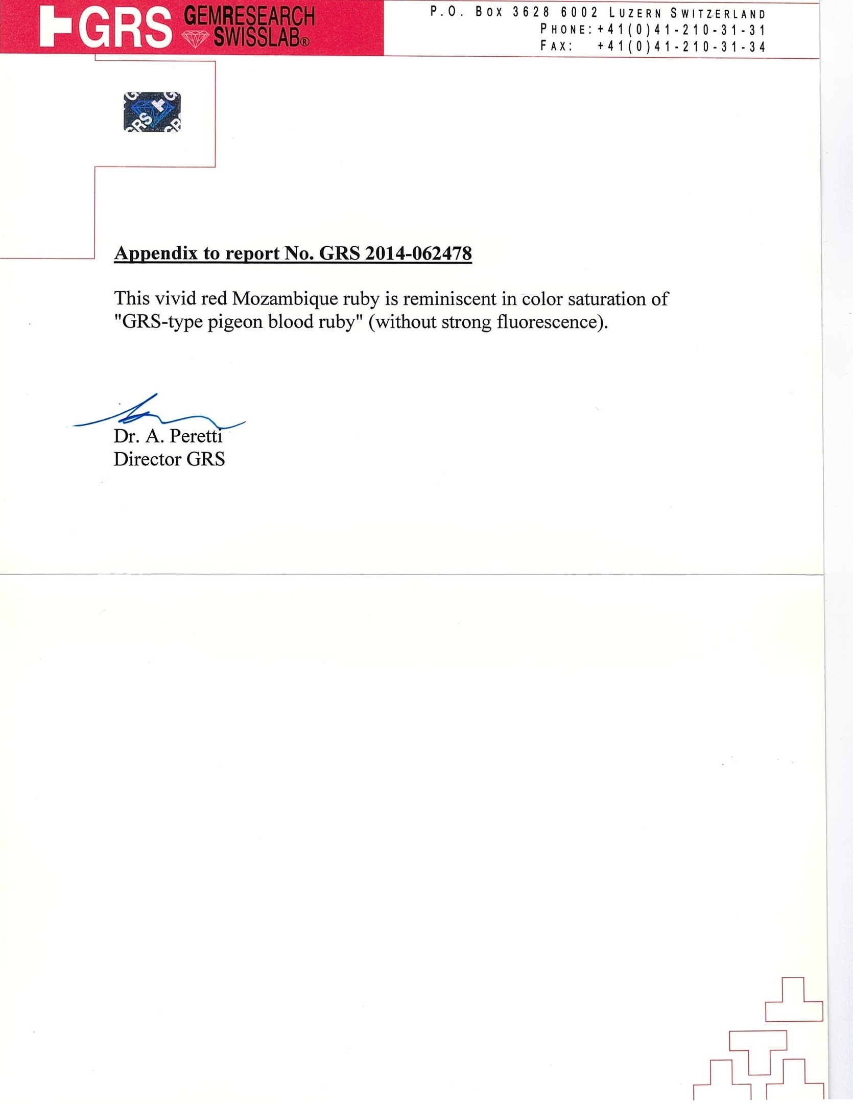 3.07 Ct. Ruby from Mozambique