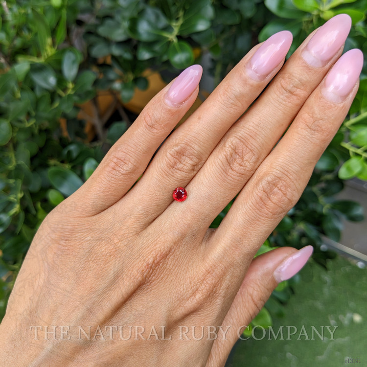 0.73 Ct. Ruby from Mozambique