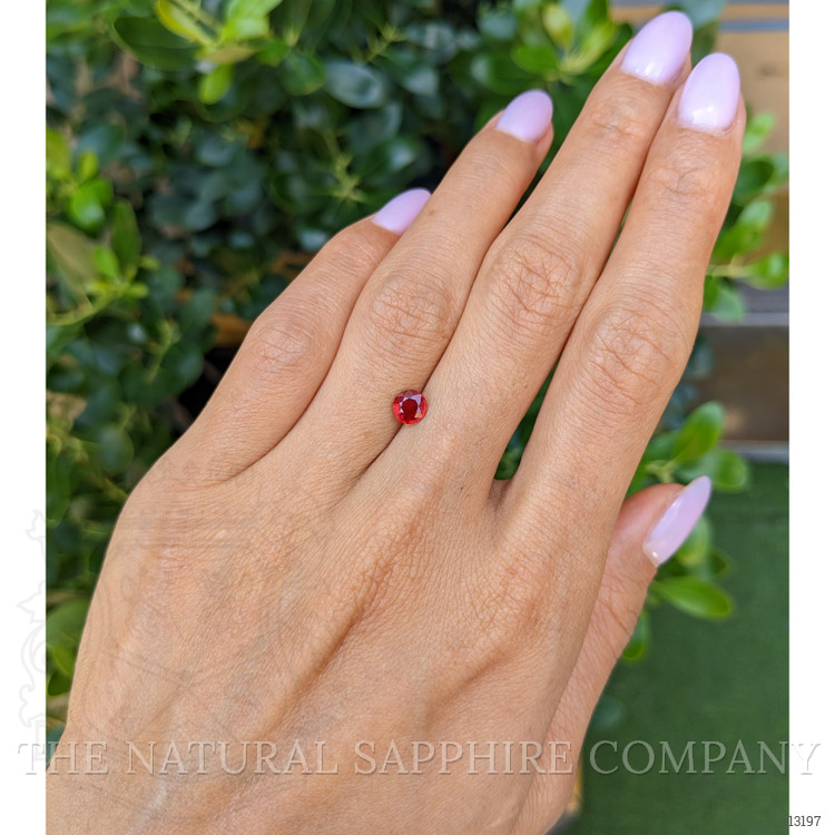 0.67 Ct. Ruby from Mozambique