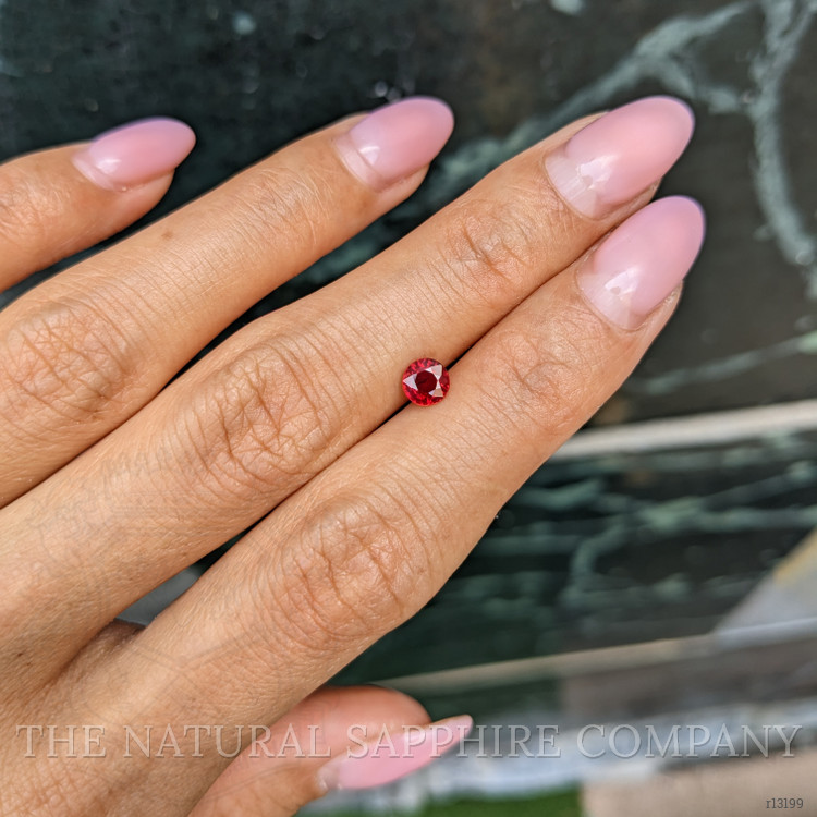 0.61 Ct. Ruby from Mozambique