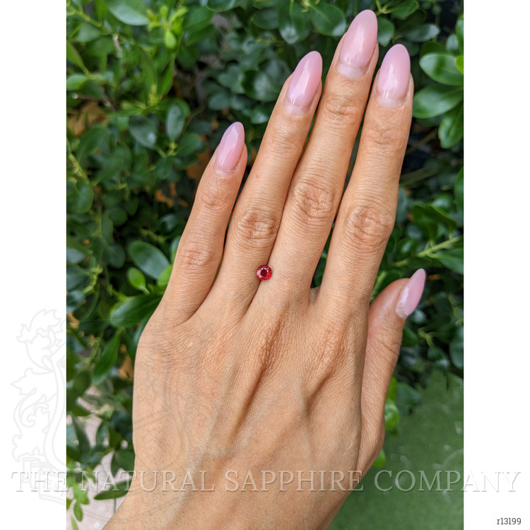 0.61 Ct. Ruby from Mozambique