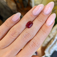 3.01 Ct. Ruby from Mozambique Life Style