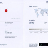 1.20 Ct. Ruby from Burma (Myanmar) Scan Report