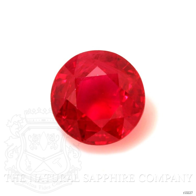 Pave Ruby Ring 1.20 Ct., 14K White Gold
