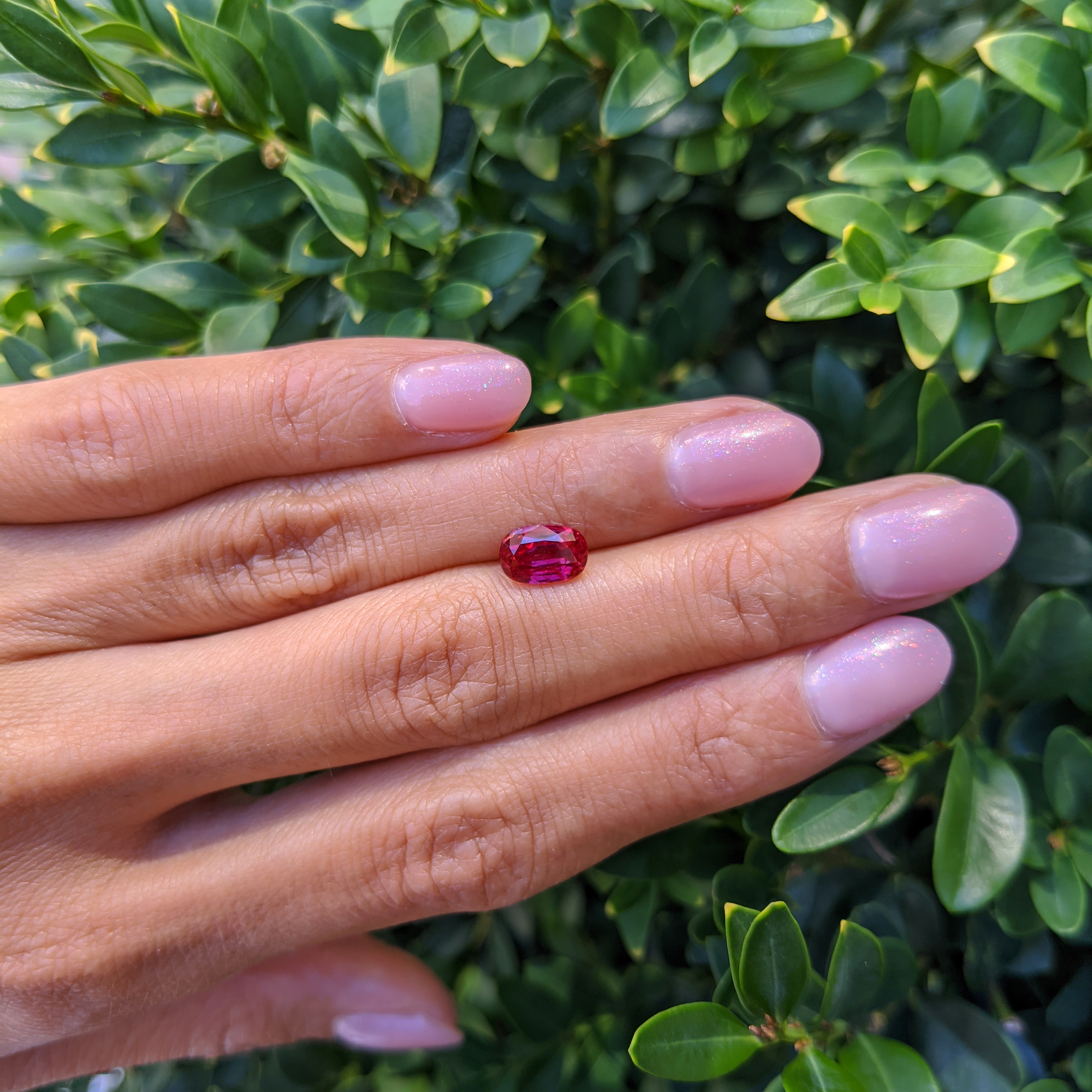 Loose Purplish Red Ruby - Oval 1.68 Ct. - #R13239 | The Natural