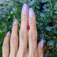 1.20 Ct. Ruby from Mozambique Life Style
