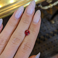 1.18 Ct. Ruby from Mozambique Life Style