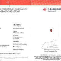 2.09 Ct. Ruby from Mozambique Scan Report