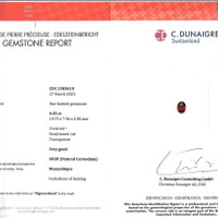 4.03 Ct. Ruby from Mozambique Scan Report