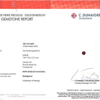 2.55 Ct. Ruby from Madagascar Scan Report