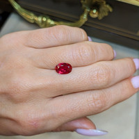 2.04 Ct. Ruby from Mozambique Life Style