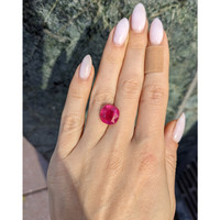 7.61 Ct. Ruby from Burma (Myanmar) Life Style