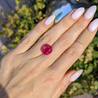 7.61 Ct. Ruby from Burma (Myanmar) Life Style