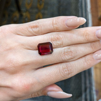 6.23 Ct. Ruby from Mozambique Life Style