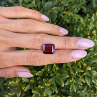 6.23 Ct. Ruby from Mozambique Life Style