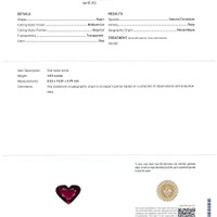 3.03 Ct. Ruby from Mozambique Scan Report
