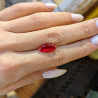 3.42 Ct. Ruby from Burma (Myanmar) Life Style