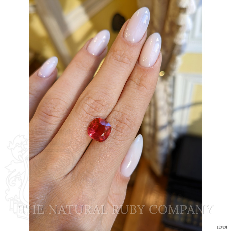 4.13 Ct. Ruby from Mozambique
