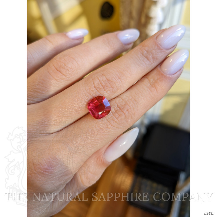 4.13 Ct. Ruby from Mozambique