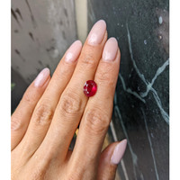 3.01 Ct. Ruby from Burma (Myanmar) Life Style