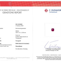 5.04 Ct. Ruby from Mozambique Scan Report