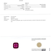 5.04 Ct. Ruby from Mozambique Scan Report
