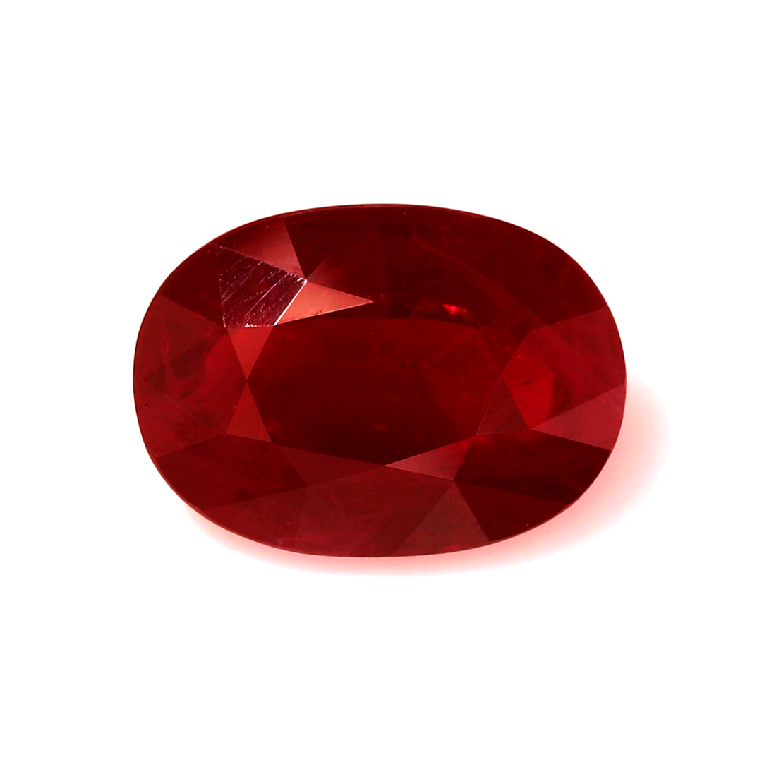 【Ruby】残り11点 Loose Ruby - Oval 11.06 Ct. - #R13468 | The Natural Ruby Company