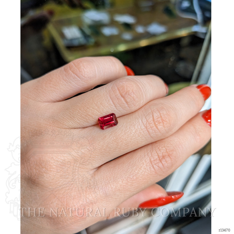 0.95 Ct. Ruby from Mozambique
