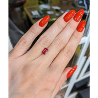 0.95 Ct. Ruby from Mozambique Life Style