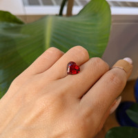 3.29 Ct. Ruby from Mozambique Life Style