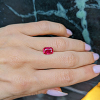 2.46 Ct. Ruby from Mozambique Life Style