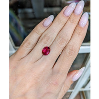 3.07 Ct. Ruby from Mozambique Life Style