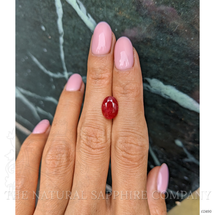 3.38 Ct. Ruby from Burma (Myanmar)
