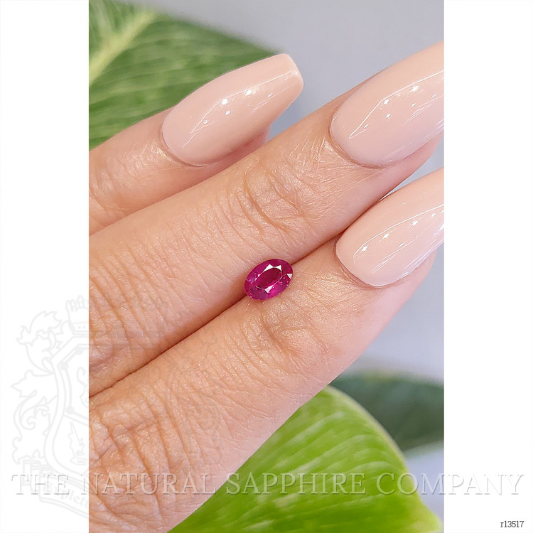 0.45 Ct. Ruby from Mozambique
