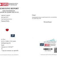 4.10 Ct. Ruby from Mozambique Scan Report