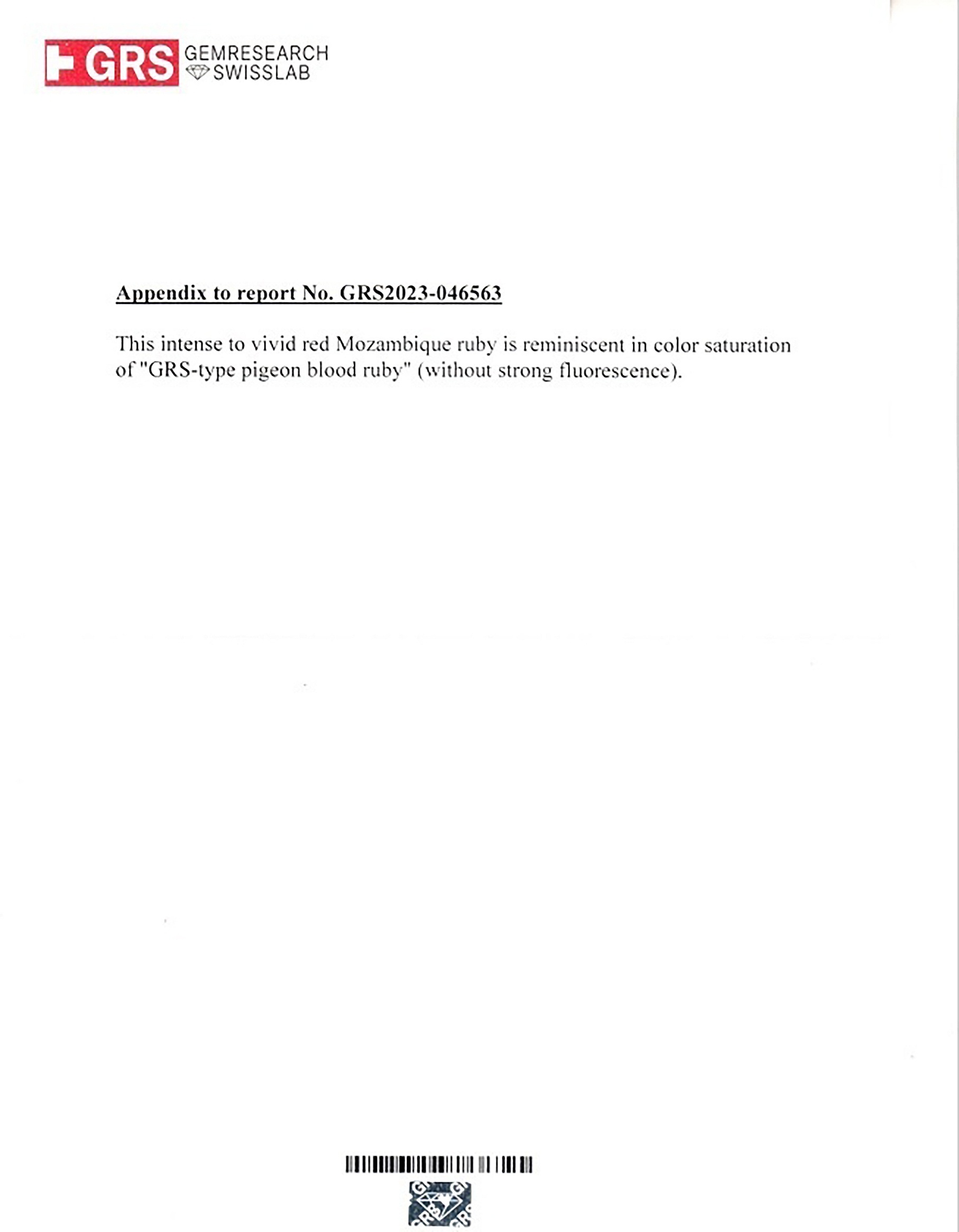 4.10 Ct. Ruby from Mozambique