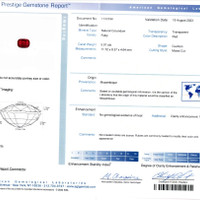 5.01 Ct. Ruby from Mozambique Scan Report