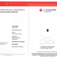 3.01 Ct. Ruby from Mozambique Scan Report