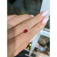 1.03 Ct. Ruby from Mozambique Life Style
